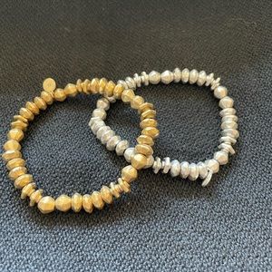 Stella & Dot stretch bracelets